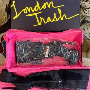 LONDON TRASH Thigh High Stiletto Boots